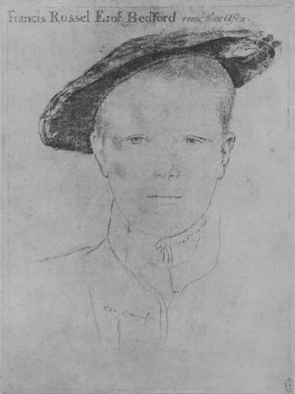 Lord Francis Russell, 1534-1538, 1945 alkotó: Hans Holbein der Jüngere