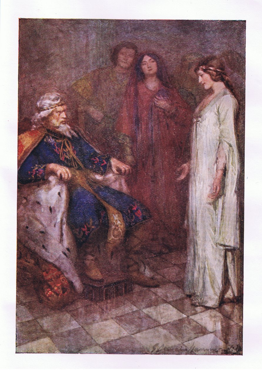Semmi, Uram, a The Complete Works of Shakespeare-ből, amelyet George Harrap & Co Ltd adott ki, 1920-as évek alkotó: Hans Holbein der Jüngere