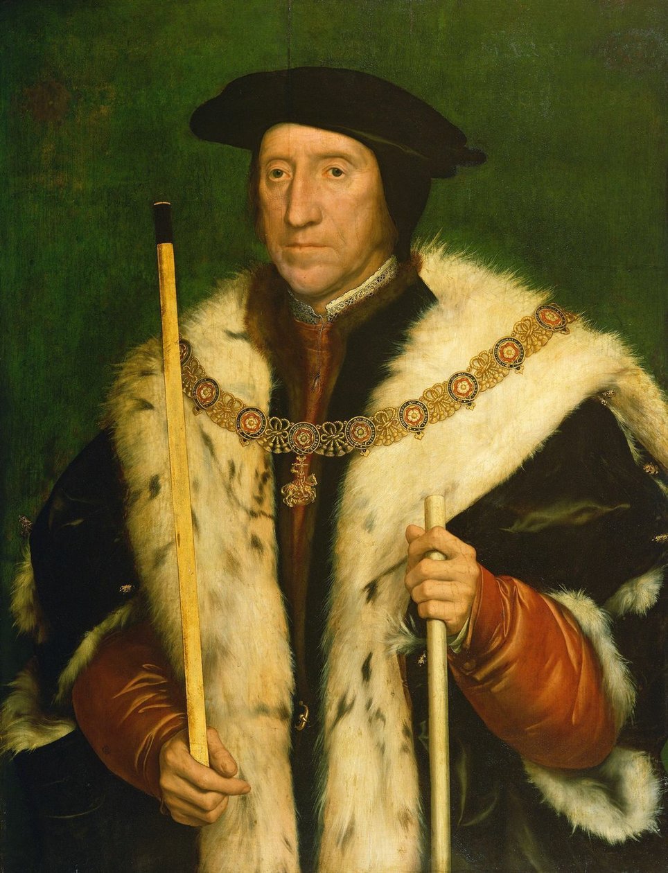 Thomas Howard, Norfolk 3. hercegének portréja, 1540 körül alkotó: Hans Holbein der Jüngere