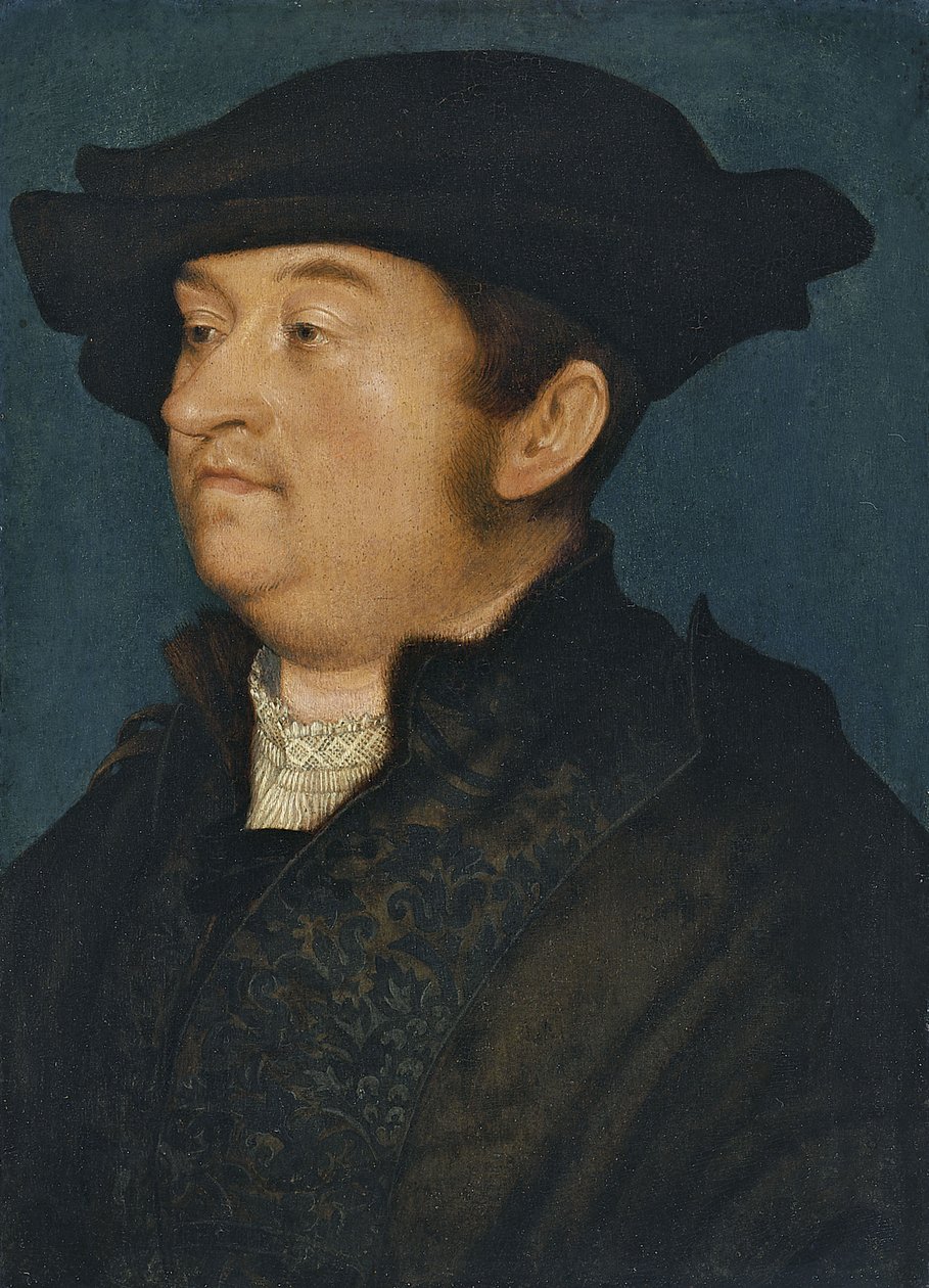 Egy férfi portréja alkotó: Hans Holbein der Jüngere
