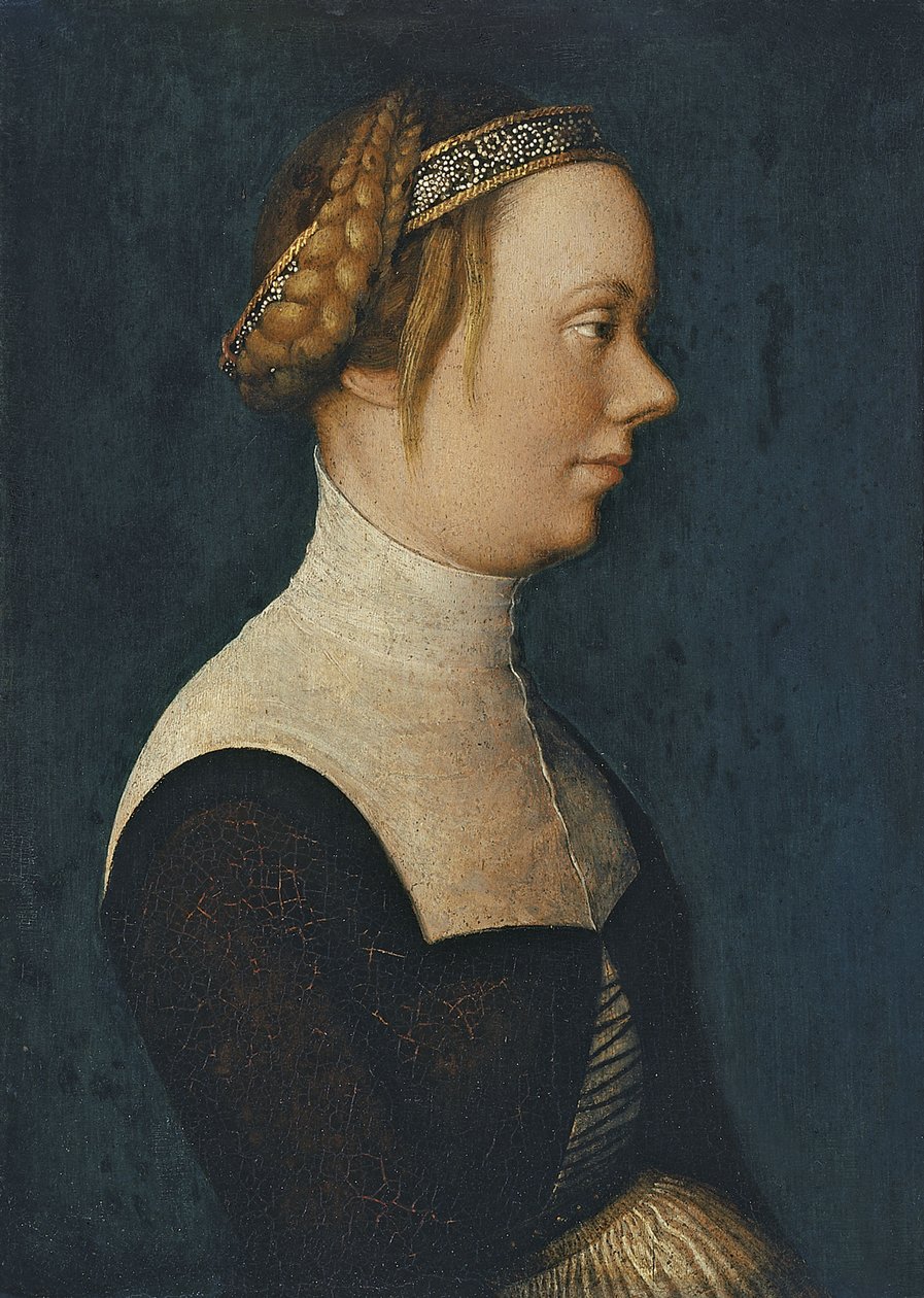 Női portré alkotó: Hans Holbein der Jüngere