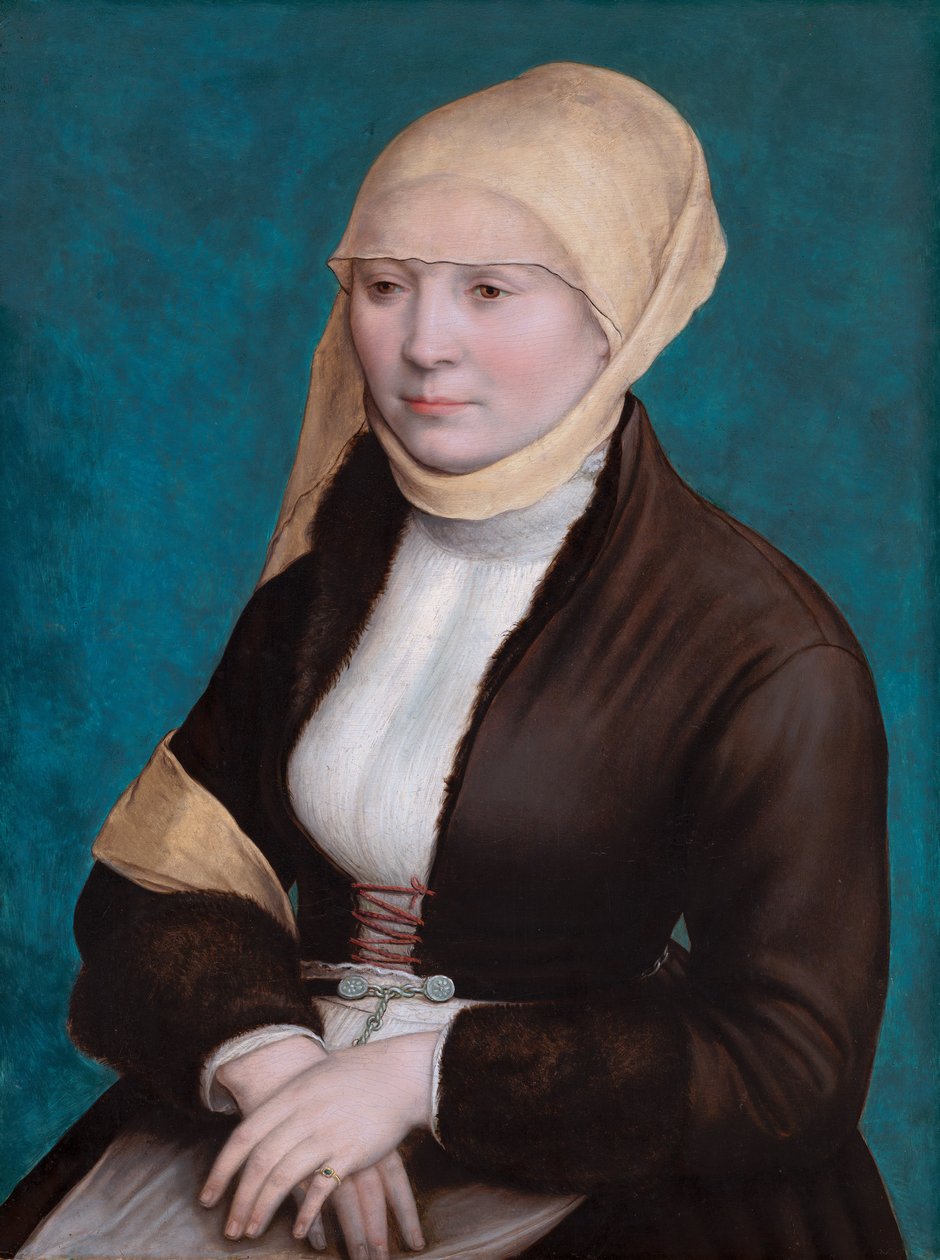 Egy dél-németországi nő portréja alkotó: Hans Holbein the Younger