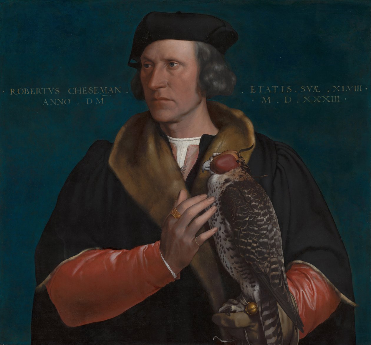 Robert Cheseman portréja, 1533 alkotó: Hans Holbein der Jüngere