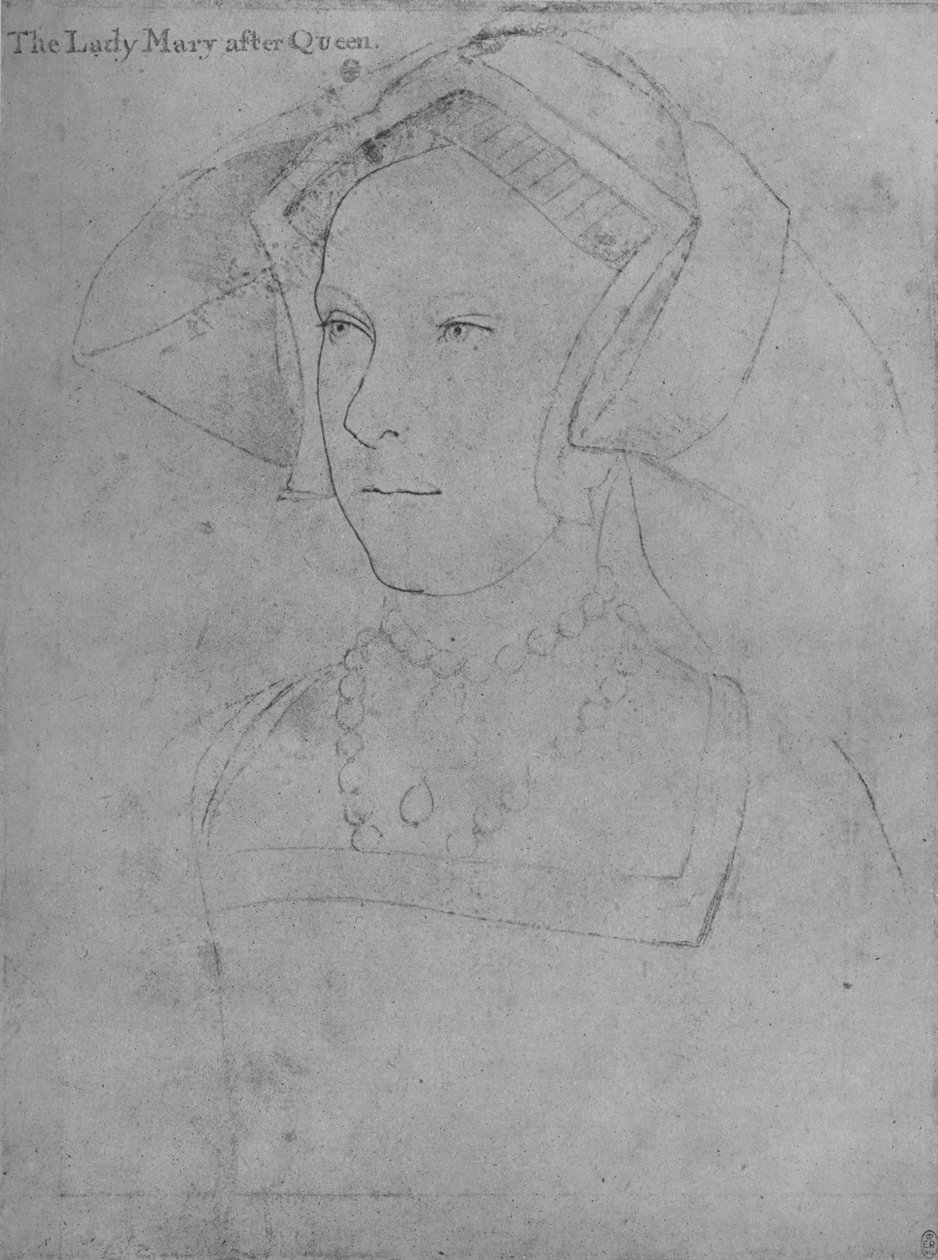Mary hercegnő, c1536, 1945 alkotó: Hans Holbein der Jüngere