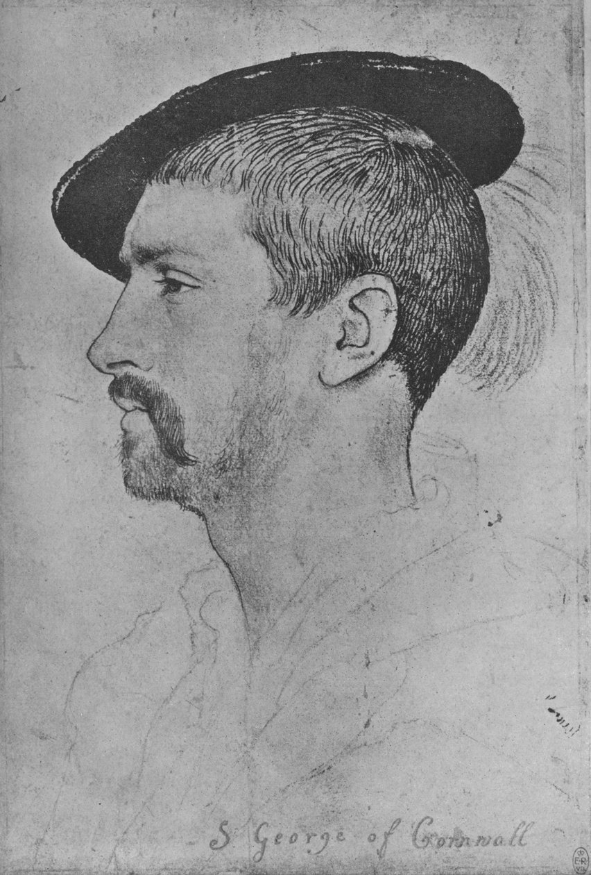 Simon George of Quocout, c1535, 1945 alkotó: Hans Holbein der Jüngere