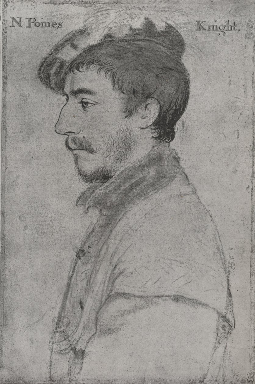 Sir Nicholas Poyntz, 1533-1543, 1945 alkotó: Hans Holbein der Jüngere