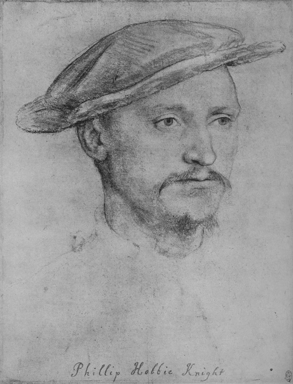 Sir Philip Hoby, c1532-1543, 1945 alkotó: Hans Holbein der Jüngere
