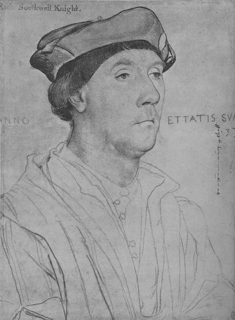Sir Richard Southwell, 1536, 1945 alkotó: Hans Holbein der Jüngere