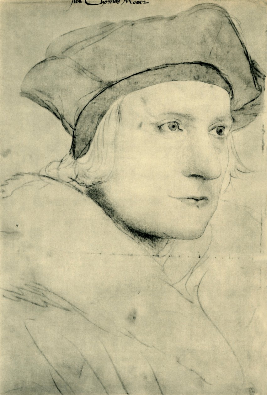 Sir Thomas More, 1526-1527, 1943. alkotó: Hans Holbein der Jüngere