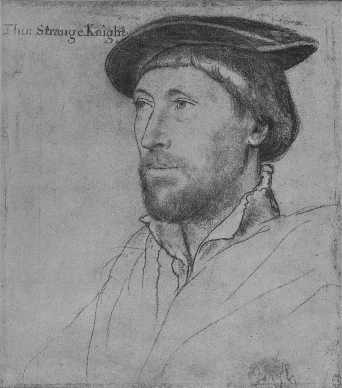 Sir Thomas Strange, c1536, 1945 alkotó: Hans Holbein der Jüngere