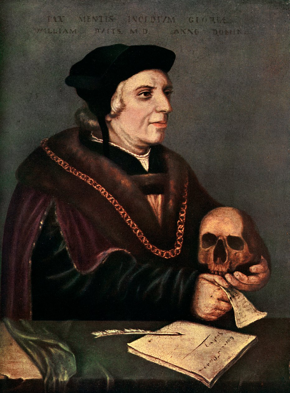 Sir William Butts c1486-1545, 1543. alkotó: Hans Holbein der Jüngere