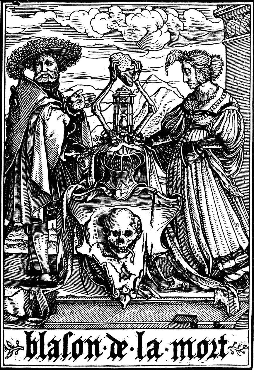 A halál karjai, 1538 alkotó: Hans Holbein der Jüngere
