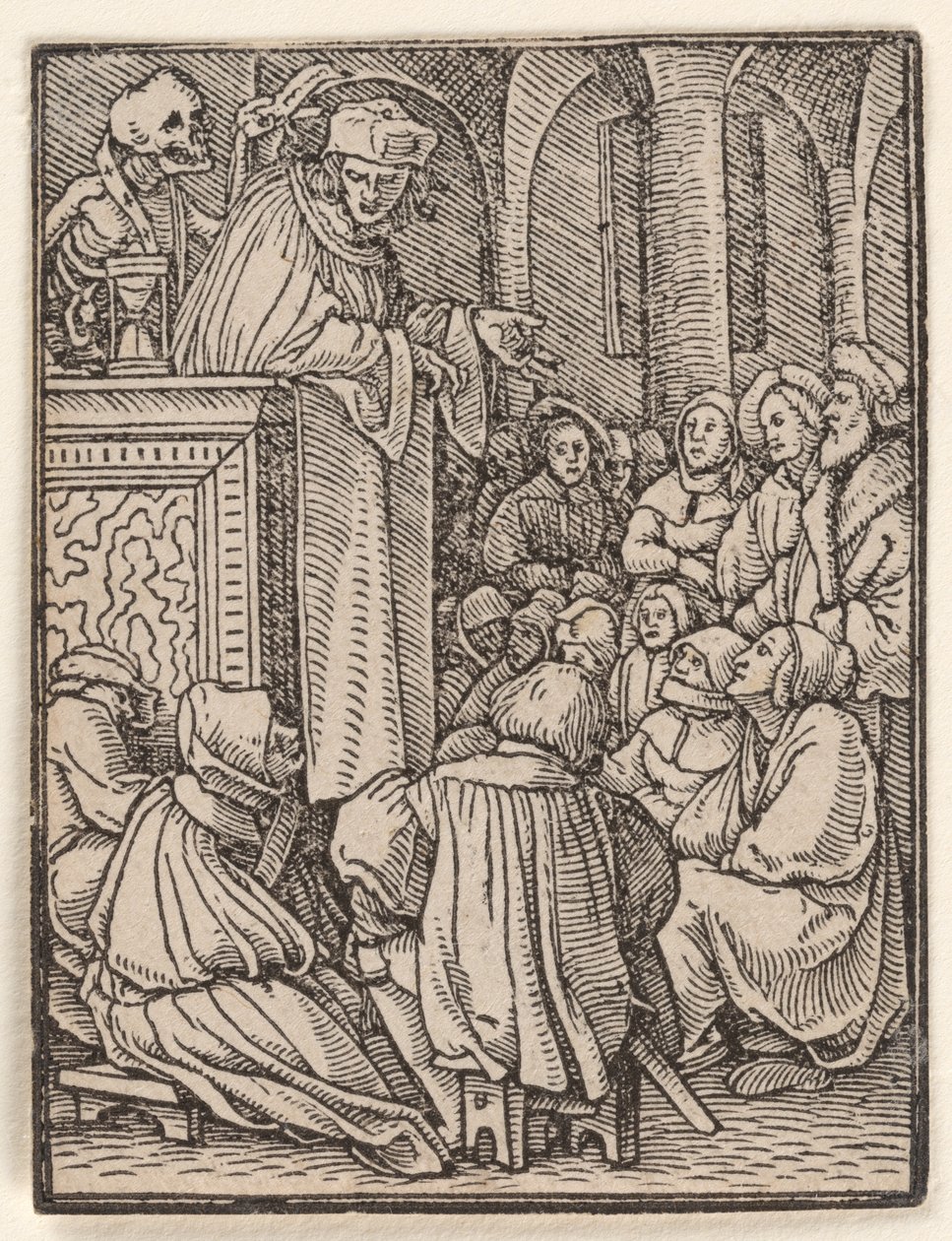A lelkész, A haláltáncból alkotó: Hans Holbein the Younger