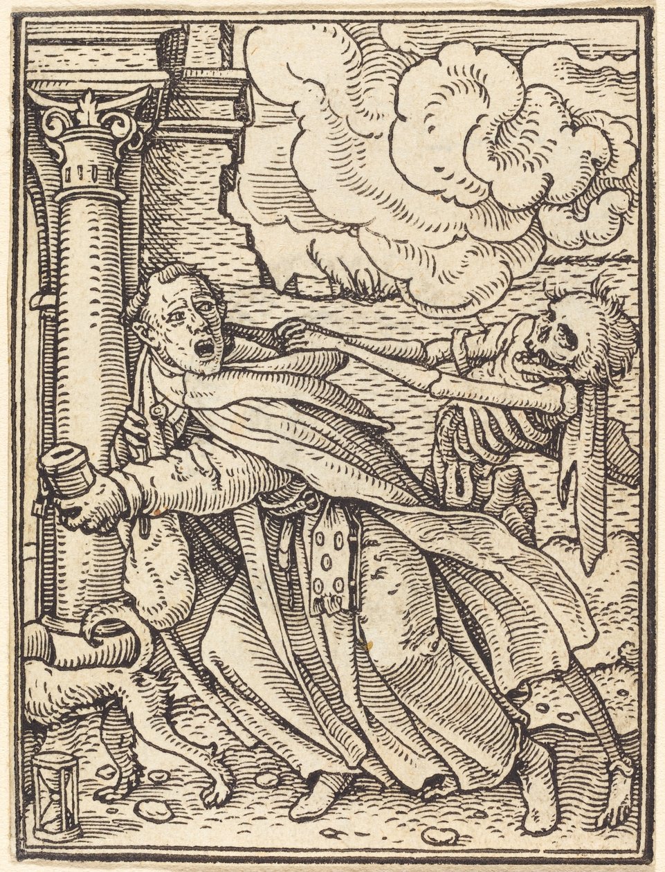 A kolduló szerzetes alkotó: Hans Holbein the Younger
