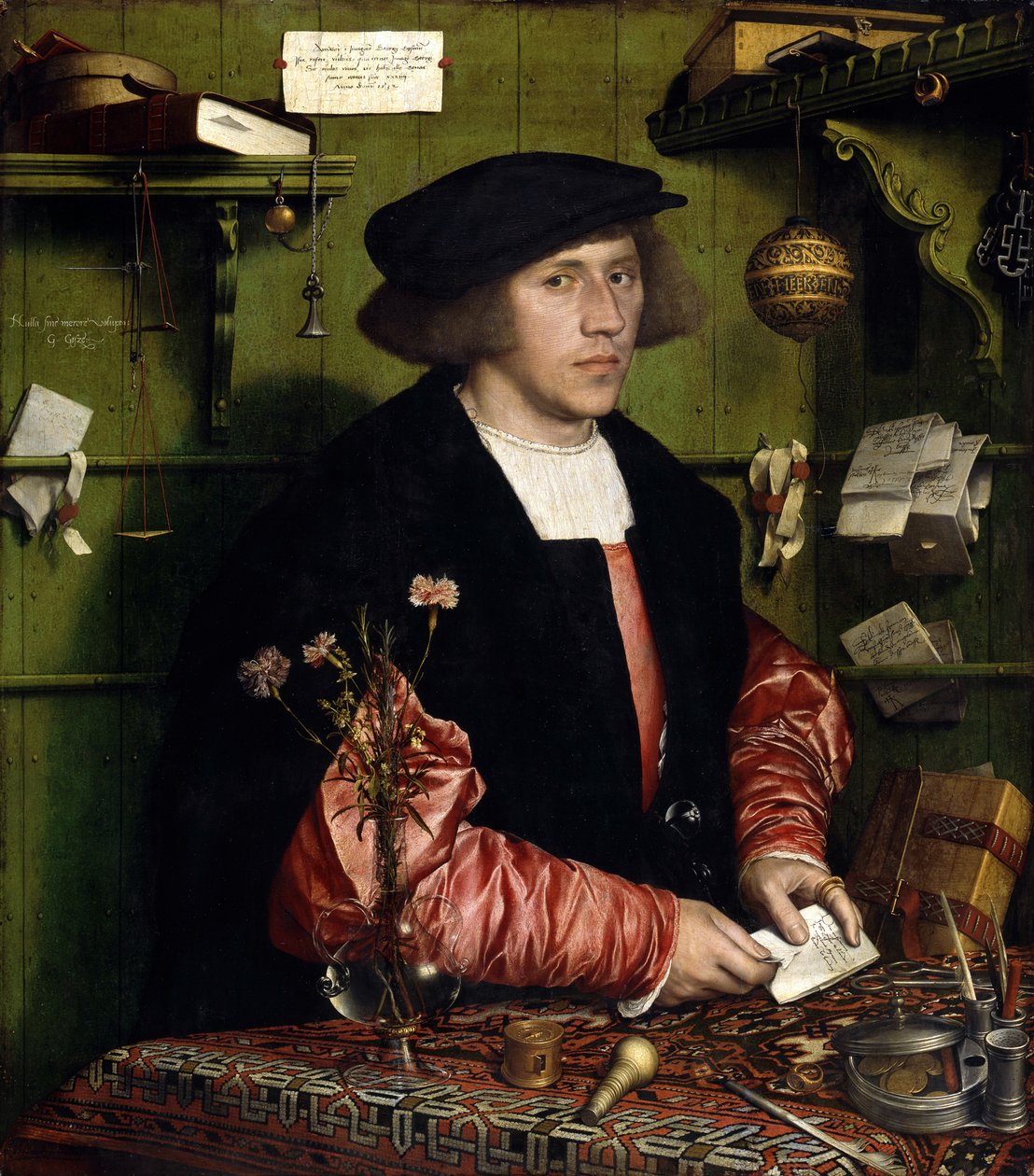 Gisze György kereskedő (1497-1562) alkotó: Hans Holbein the Younger