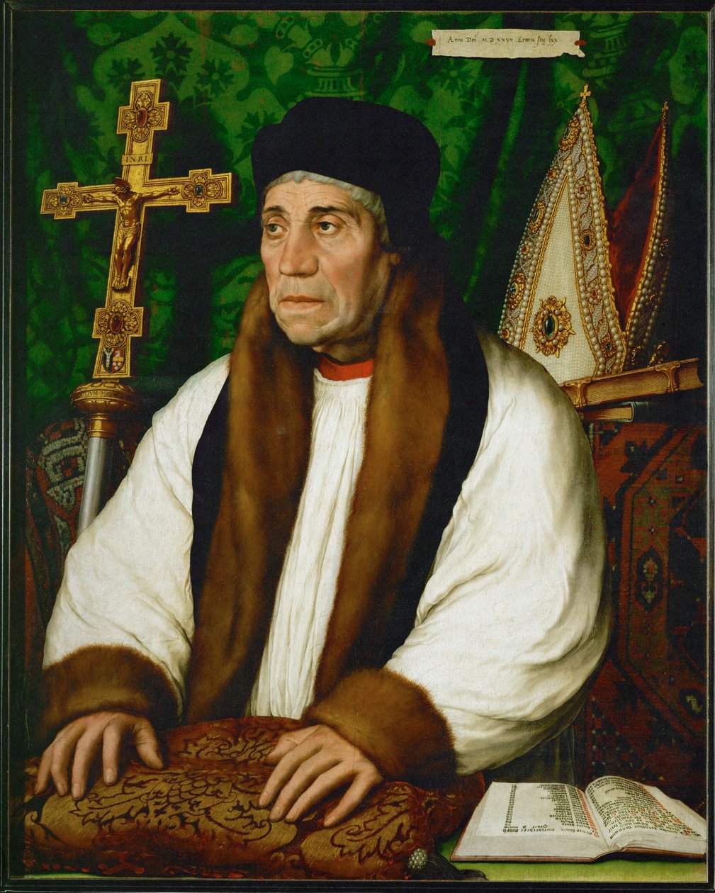 William Warham, Canterbury érseke ... alkotó: Hans Holbein the Younger