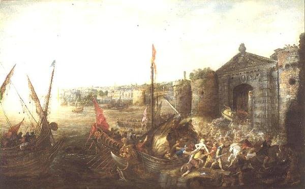 Helen megerőszakolása alkotó: Hans III Jordaens