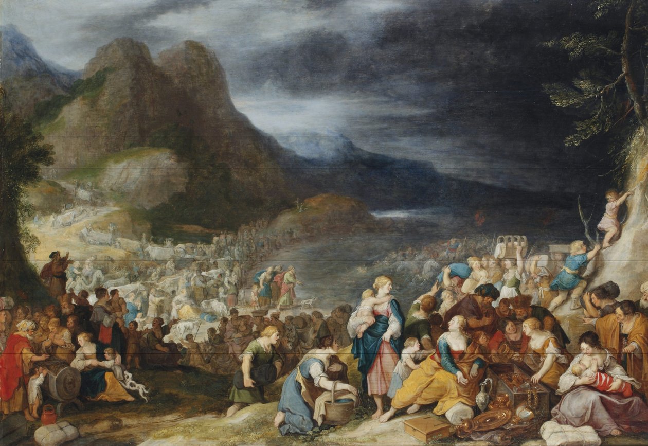 A Vörös-tengeren való átkelés alkotó: Hans Jordaens III