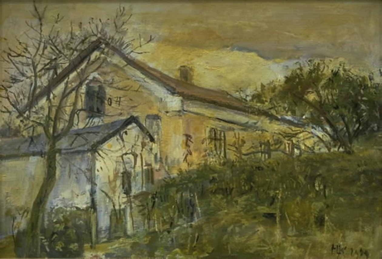 A slagslundei szerelőház alkotó: Hans Knudsen