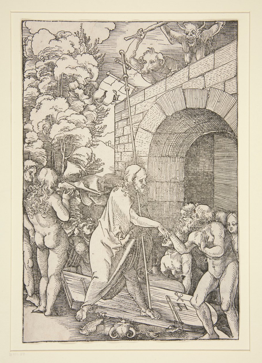 Krisztus Limbóban alkotó: Hans Leonard Schaufelein