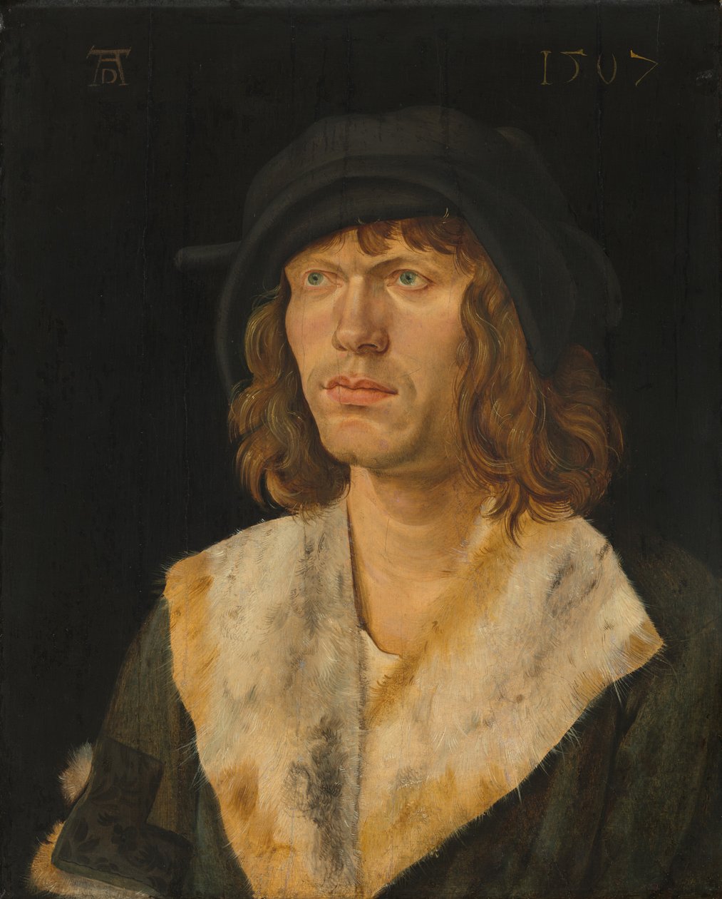 Egy férfi portréja alkotó: Hans Leonard Schaufelein