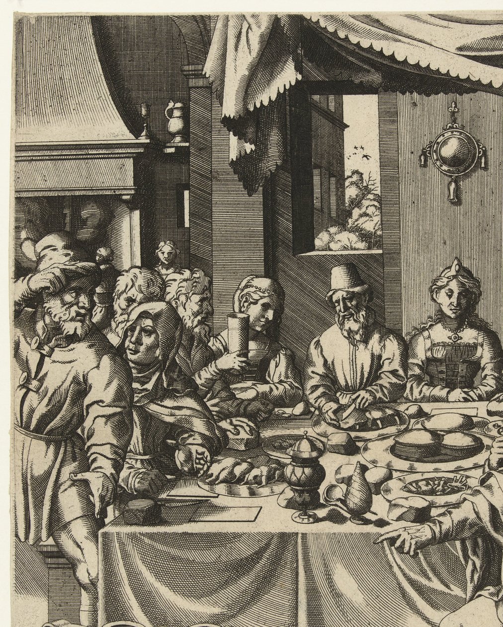 Esküvő Kánában alkotó: Hans Liefrinck (I) (attributed to)