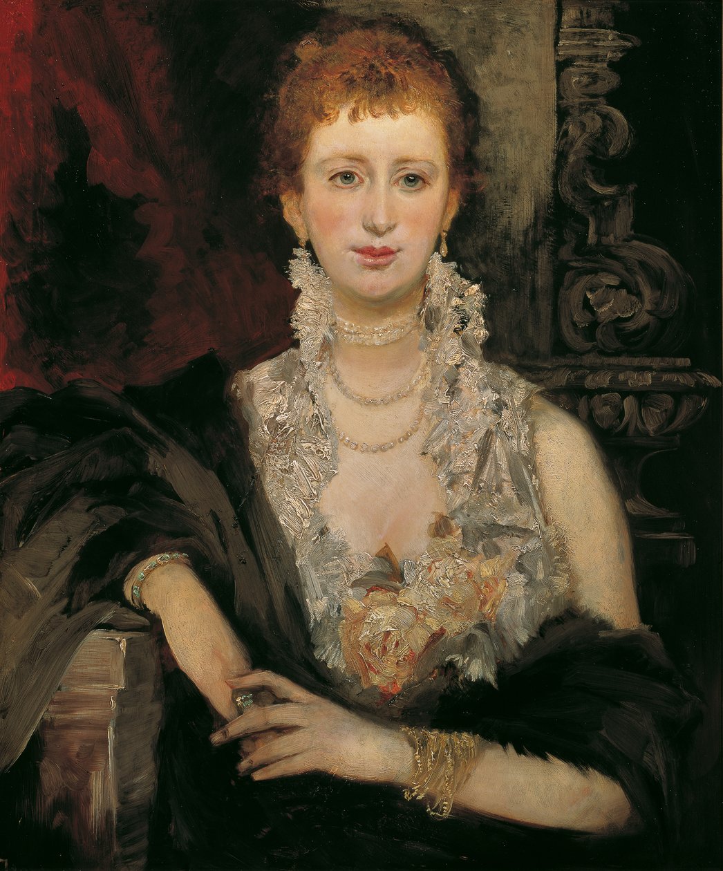 Clothilde sör alkotó: Hans Makart