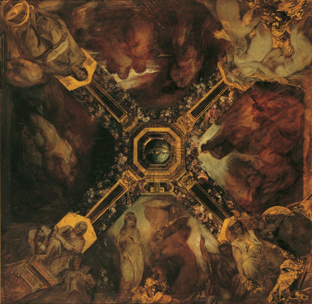 A Nibelung gyűrűje alkotó: Hans Makart