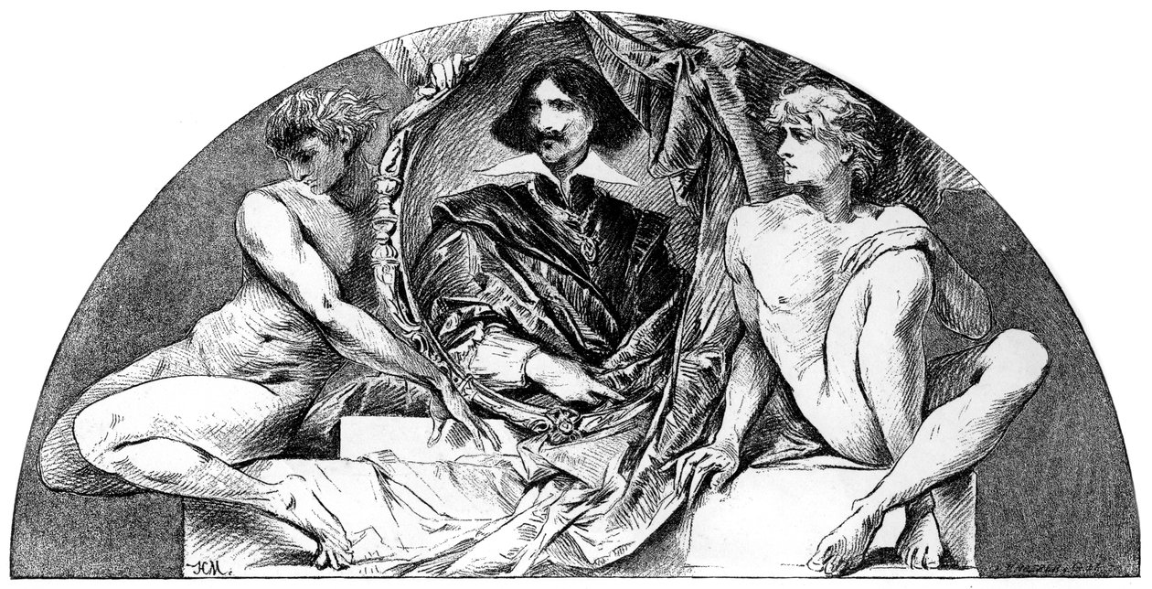 Diego Velazquez spanyol művész, 1880-1882 alkotó: Hans Makart