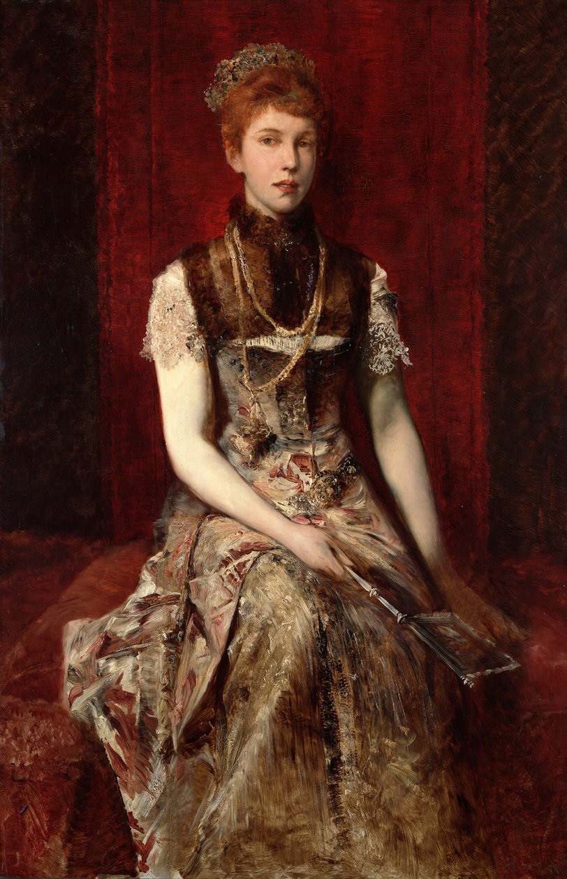 Dora Fournier-Gabillon 1879 körül alkotó: Hans Makart