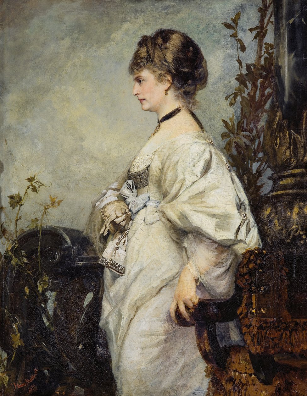 Magdalena Plach alkotó: Hans Makart
