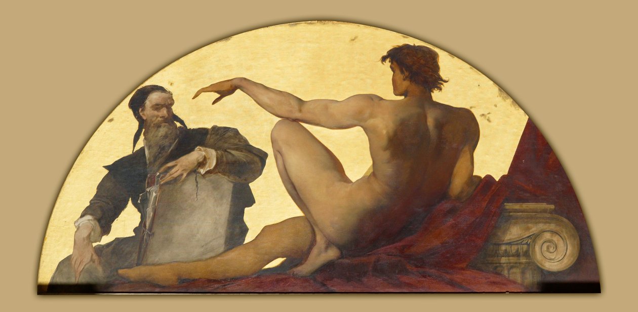 Michelangelo Buonarroti alkotó: Hans Makart