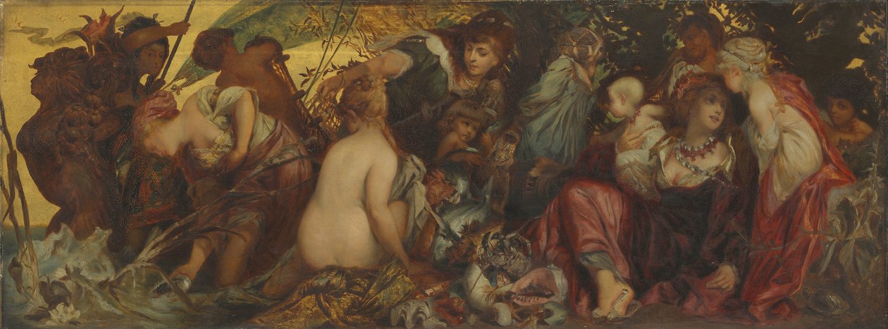 A tenger kincsei, 1865?80 alkotó: Hans Makart