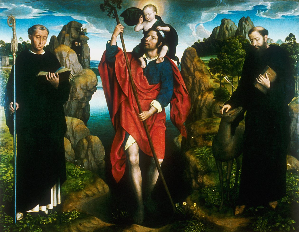 A Moreel-káptalan oltárképe, 1484 alkotó: Hans Memling