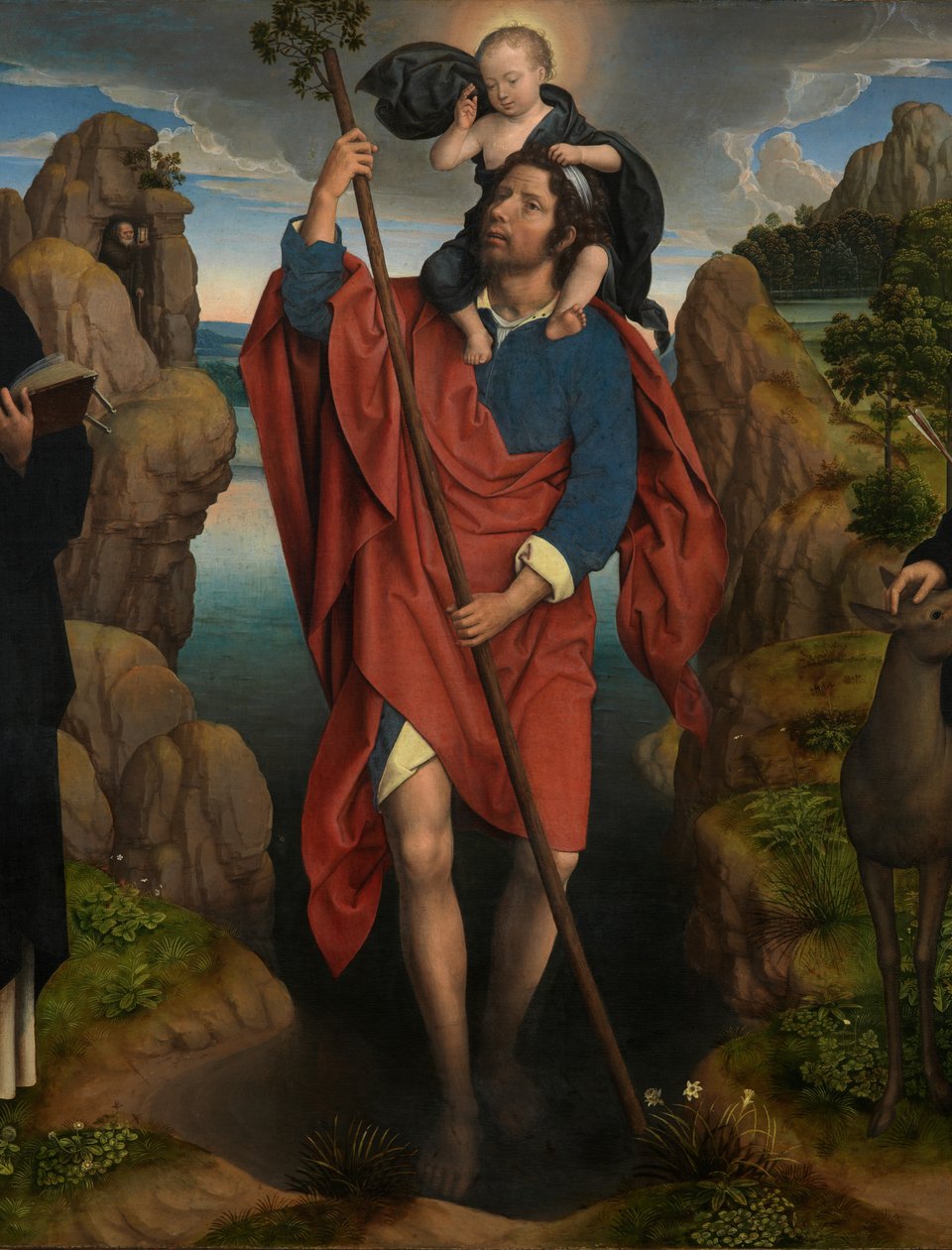 Részlet Willem Moreel triptichonjáról alkotó: Hans Memling