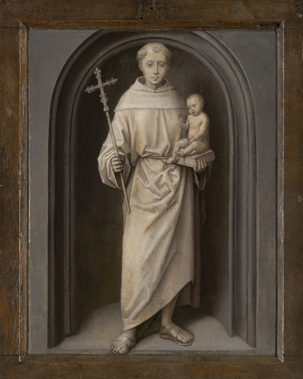 Páduai Szent Antal, 1485-90 alkotó: Hans Memling
