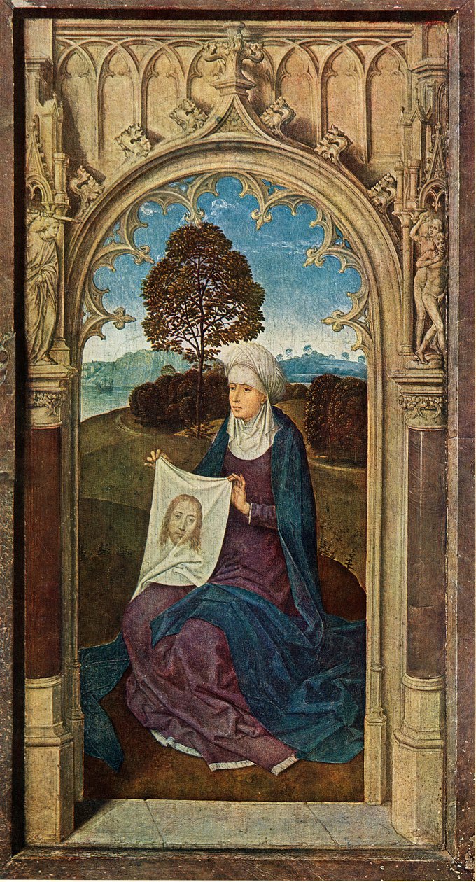 Szent Veronika, 1470-1475. alkotó: Hans Memling