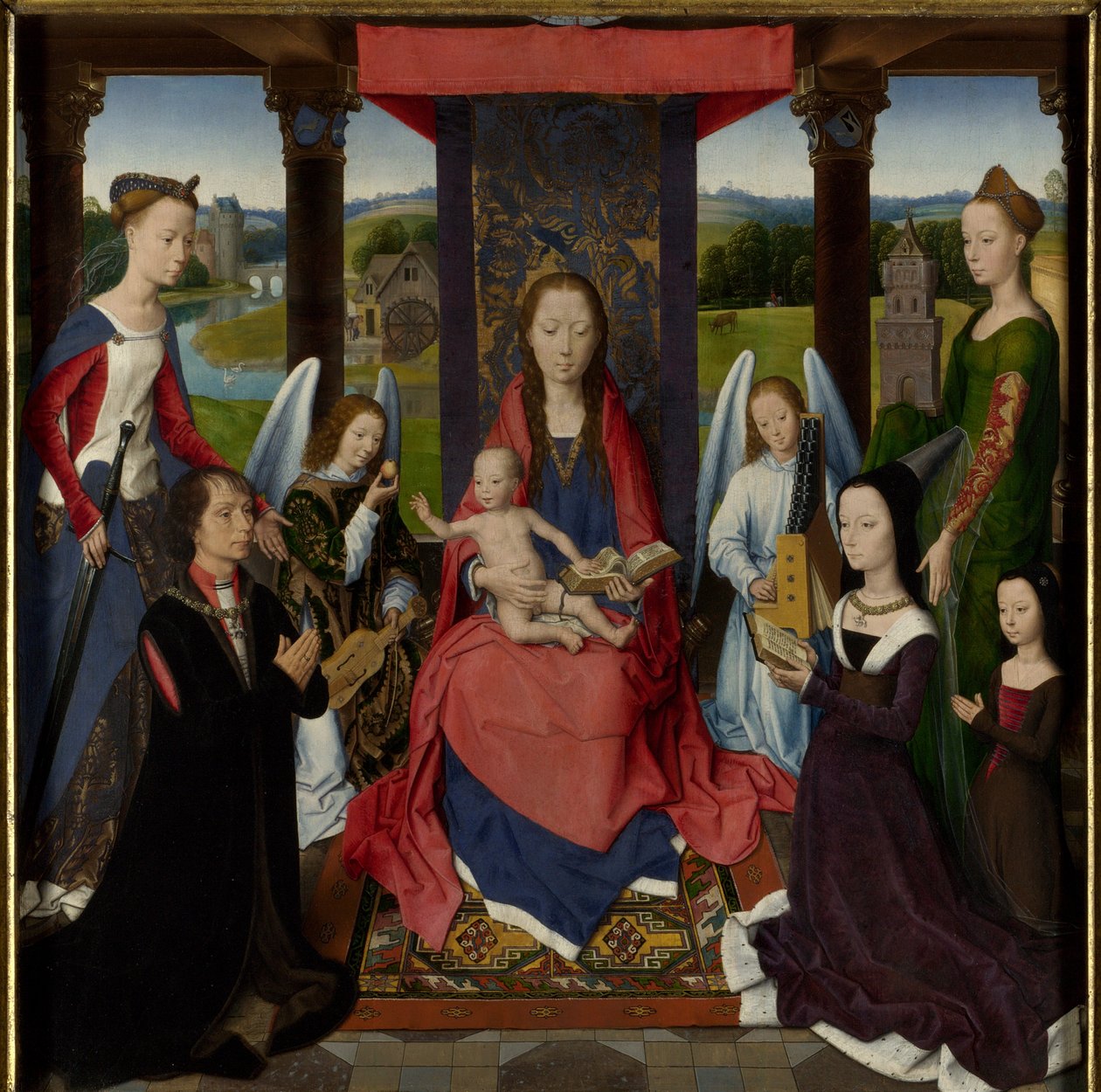 A Donne-triptichon alkotó: Hans Memling