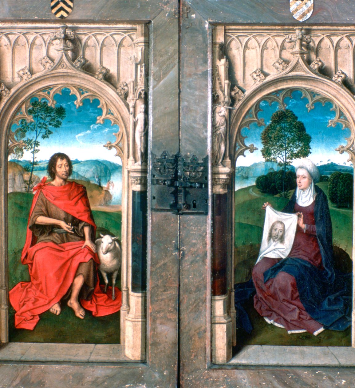 Jan Florain triptichonja, 1479 alkotó: Hans Memling