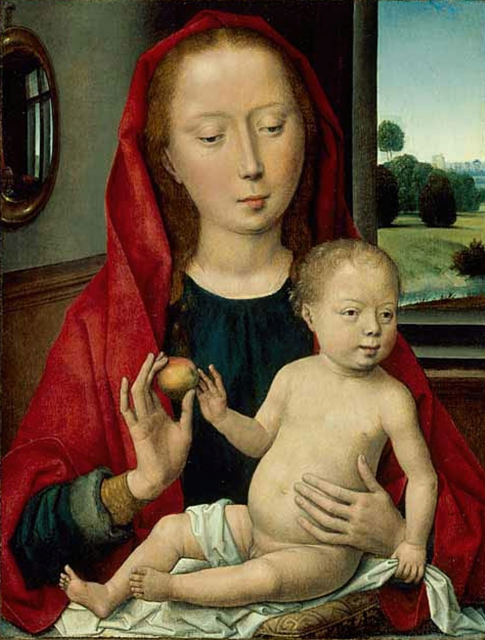 Szűz és gyermek, 148590. alkotó: Hans Memling