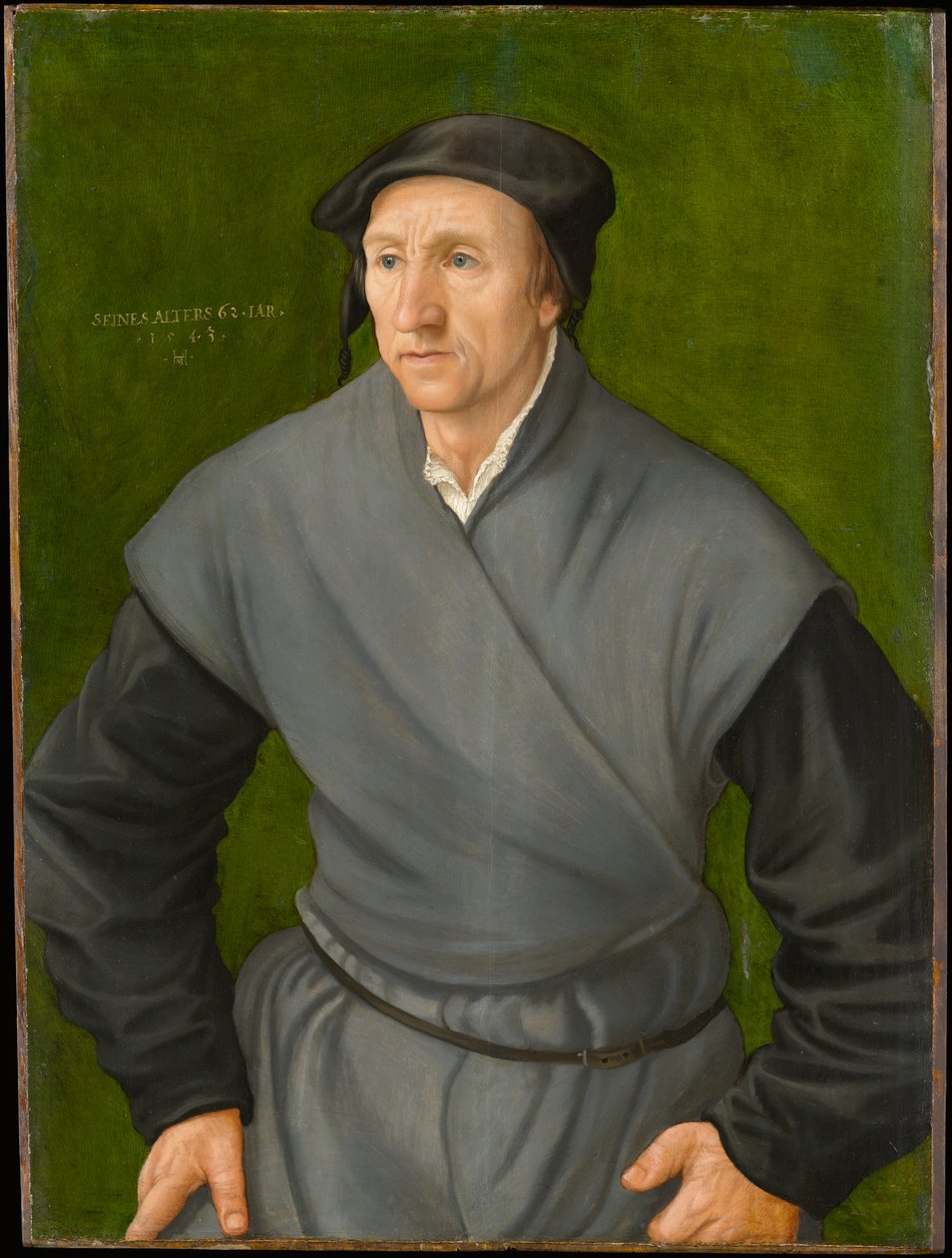 Férfi portré, 1543 alkotó: Hans Muelich or Mielich