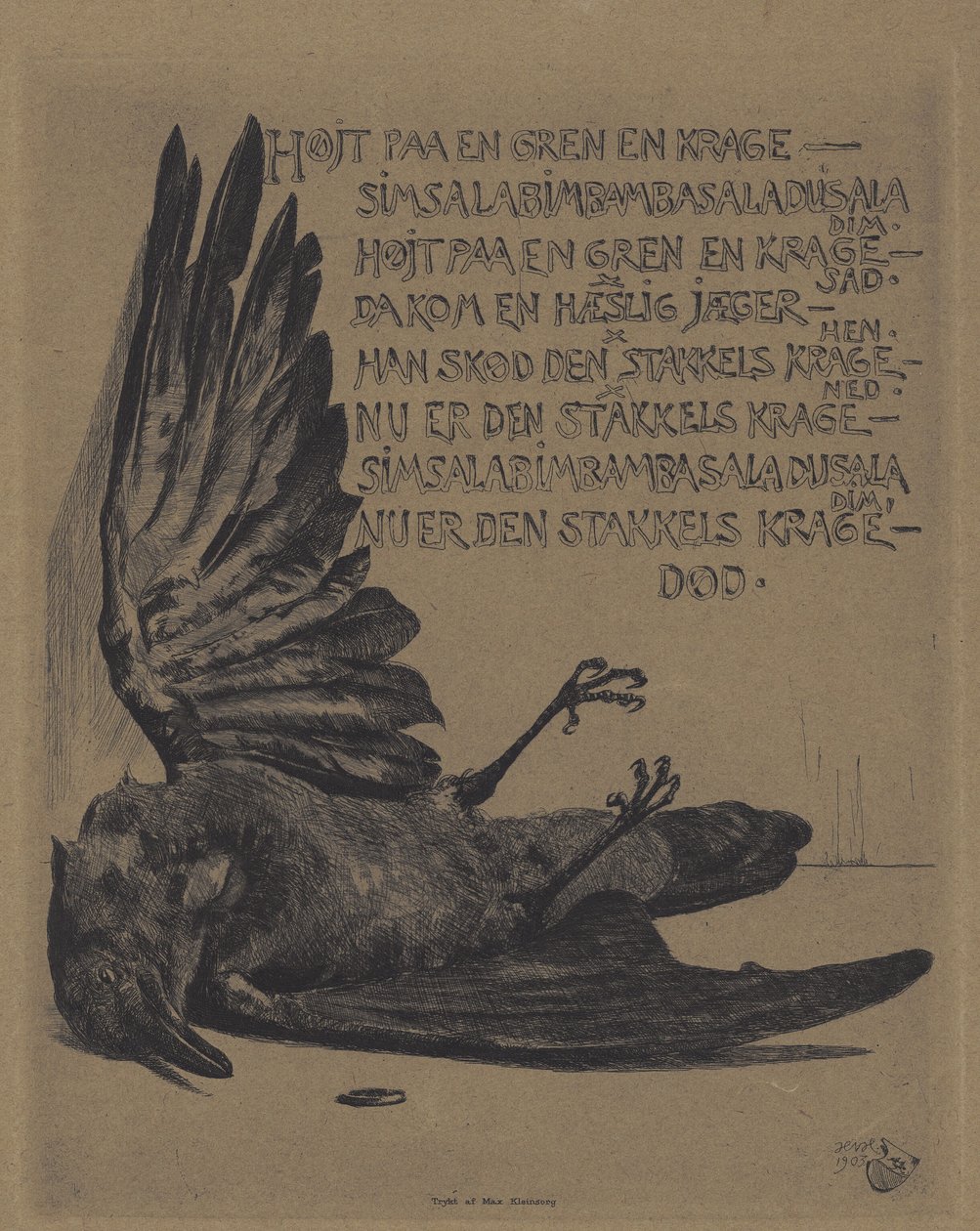 Magasan egy ágon alkotó: Hans Nikolaj Hansen