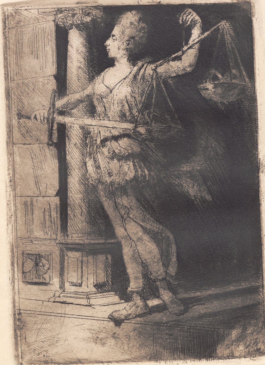 "Igazságszolgáltatás" alkotó: Hans Nikolaj Hansen