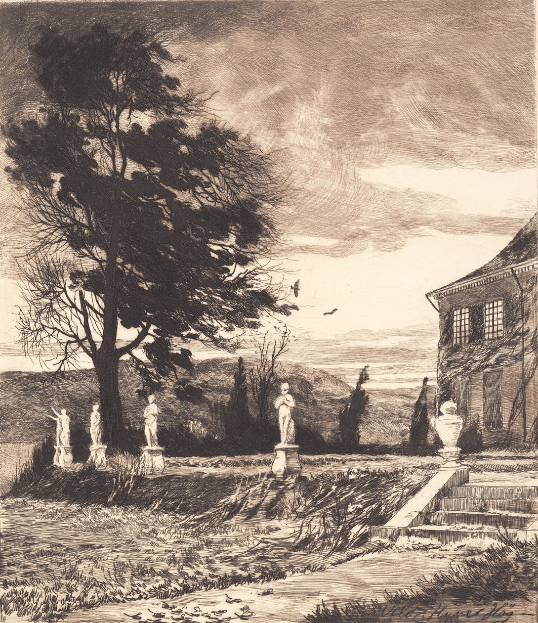 "A vad sólyom repül" alkotó: Hans Nikolaj Hansen