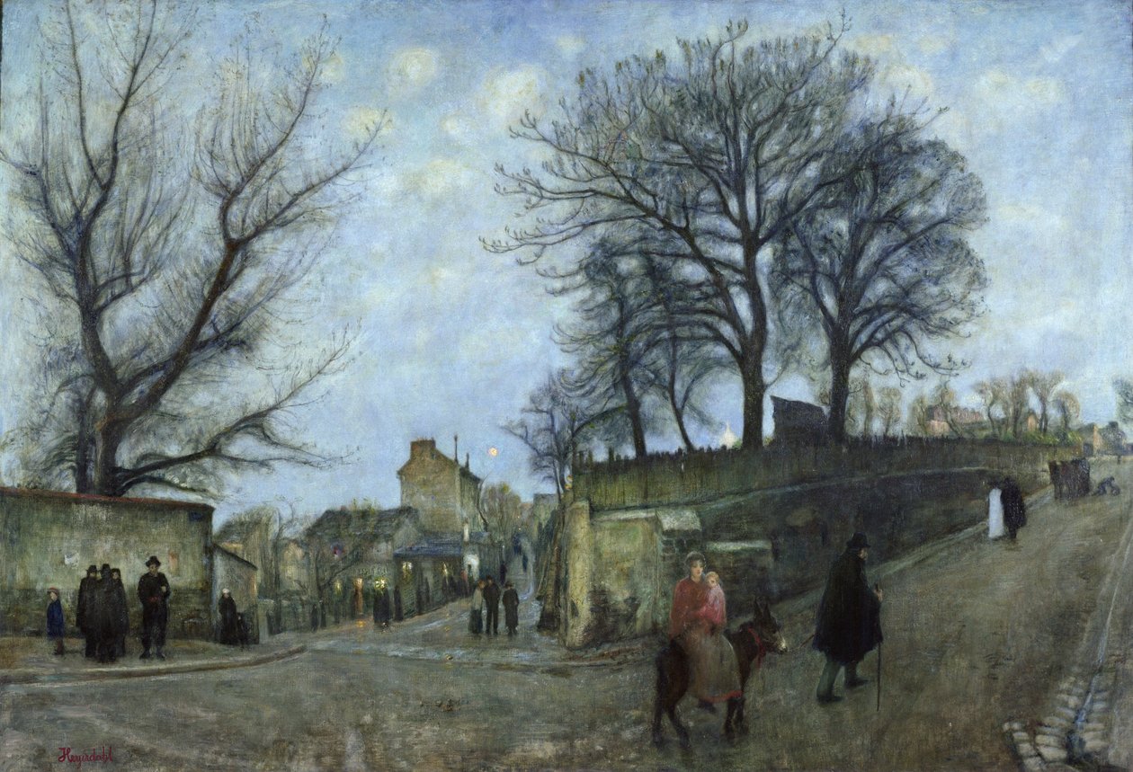 Repülés Egyiptomba 1905 körül (olaj, vászon) alkotó: Hans Olaf Heyerdahl