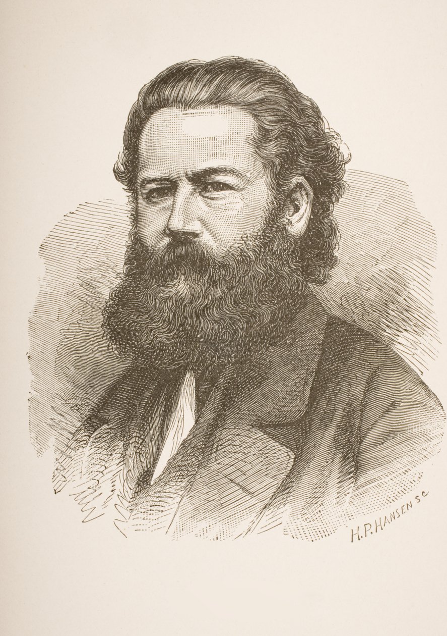 Henrik Ibsen (1828-1906) 1858 körül alkotó: Hans Peter Hansen