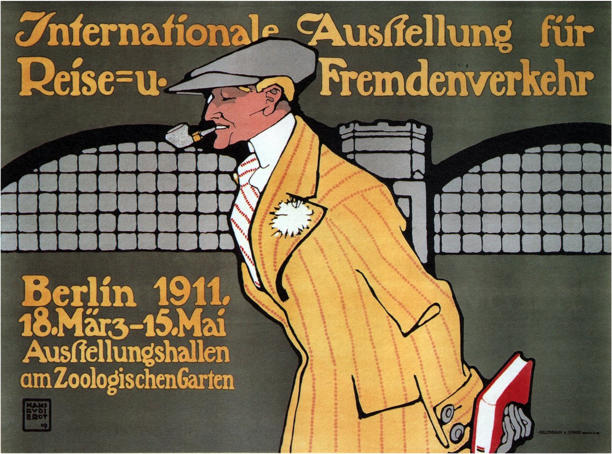 Nemzetközi Utazási Kiállítás, Berlin, 1911 alkotó: Hans Rudi Erdt