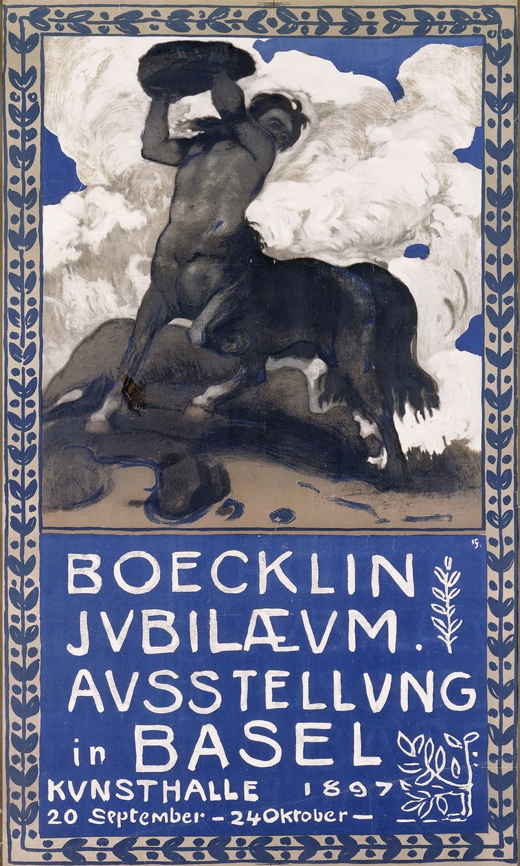 Boecklin-jubileum, 1897 alkotó: Hans Sandreuter