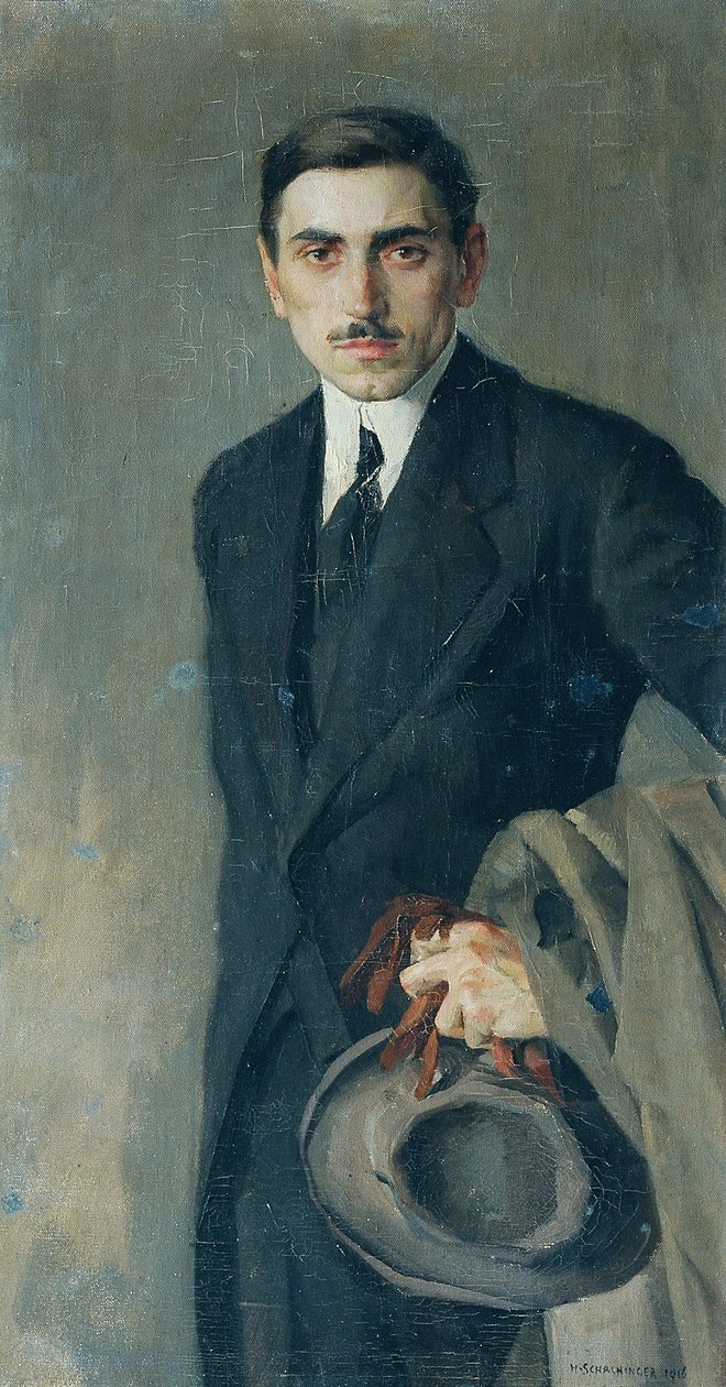 Fritz Zerritsch festőművész alkotó: Hans Schachinger