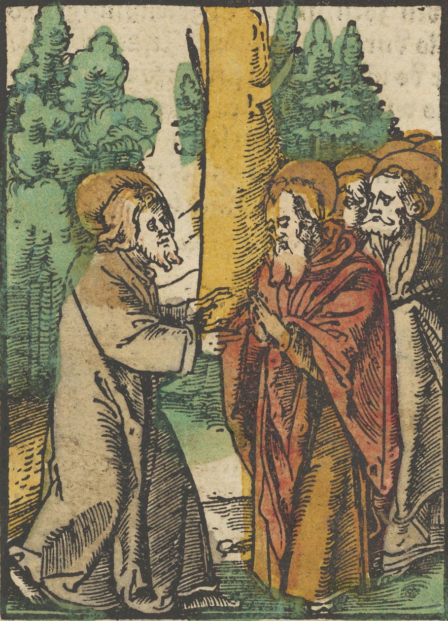 Krisztus tanítja a tanítványokat, 1, Das Plenarium, 1517. alkotó: Hans Schäufelein the Elder